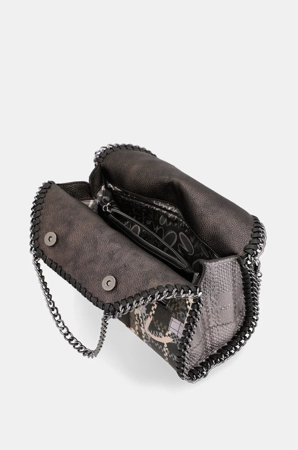 Shoulder bag Iron with metal handle 43752-434