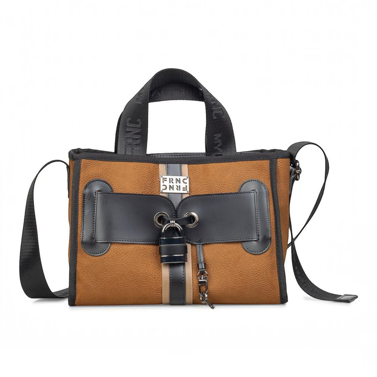 FRNC ΓΥΝΑΙΚΕΙΑ ΤΣΑΝΤΑ INTERLOCK TOTE 1838