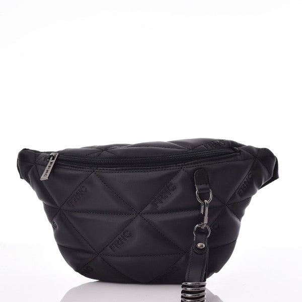 FRNC - FRANCESCO SIGNATURE WAIST BAG Κωδικός: 1115 BLK