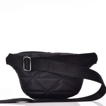 FRNC - FRANCESCO SIGNATURE WAIST BAG Κωδικός: 1115 BLK