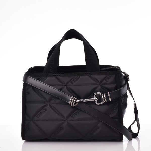 FRNC - FRANCESCO SIGNATURE TOTE BAG Κωδικός: 1119 BLK