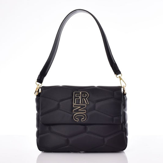 FRNC - FRANCESCO ICON FLAP BAG Κωδικός: 1441 BLK