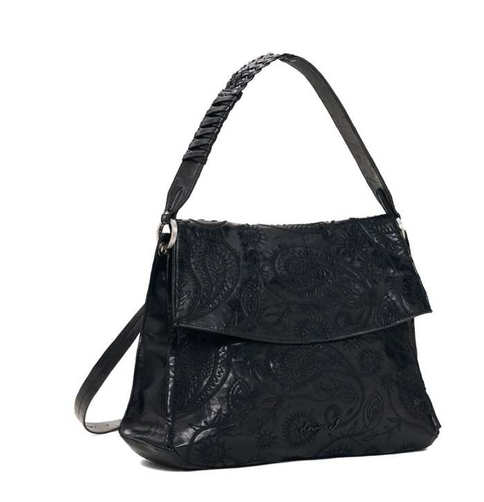 Desigual Μαύρη Τσάντα Πλάτης/ Ώμου 26WAKP27/2000