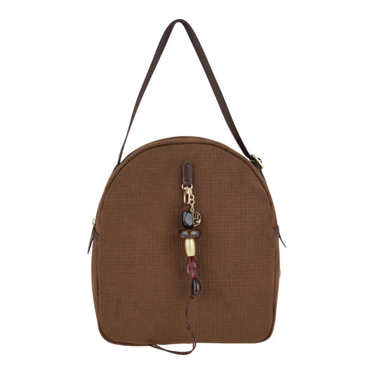 FRNC FRANCESCO Τσάντα Γυναικεία Πλάτης-Backpack 5563 COF Καφέ