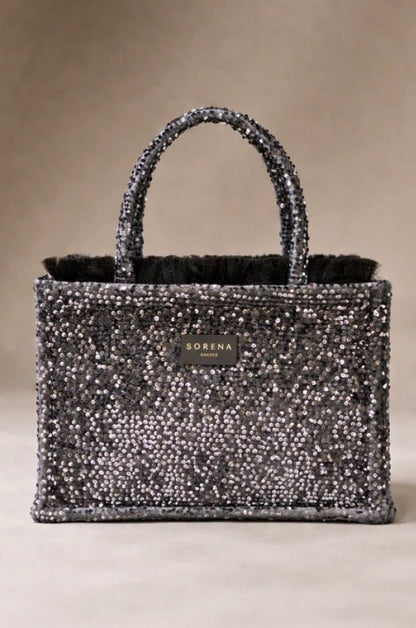NOIR GLAM TOTE MEDIUM BAG SORENA