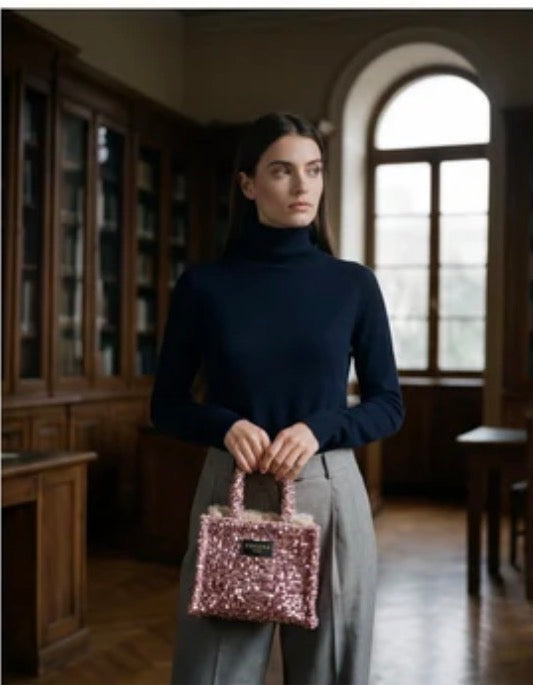 ROSE GLAM MINI TOTE BAG SORENA