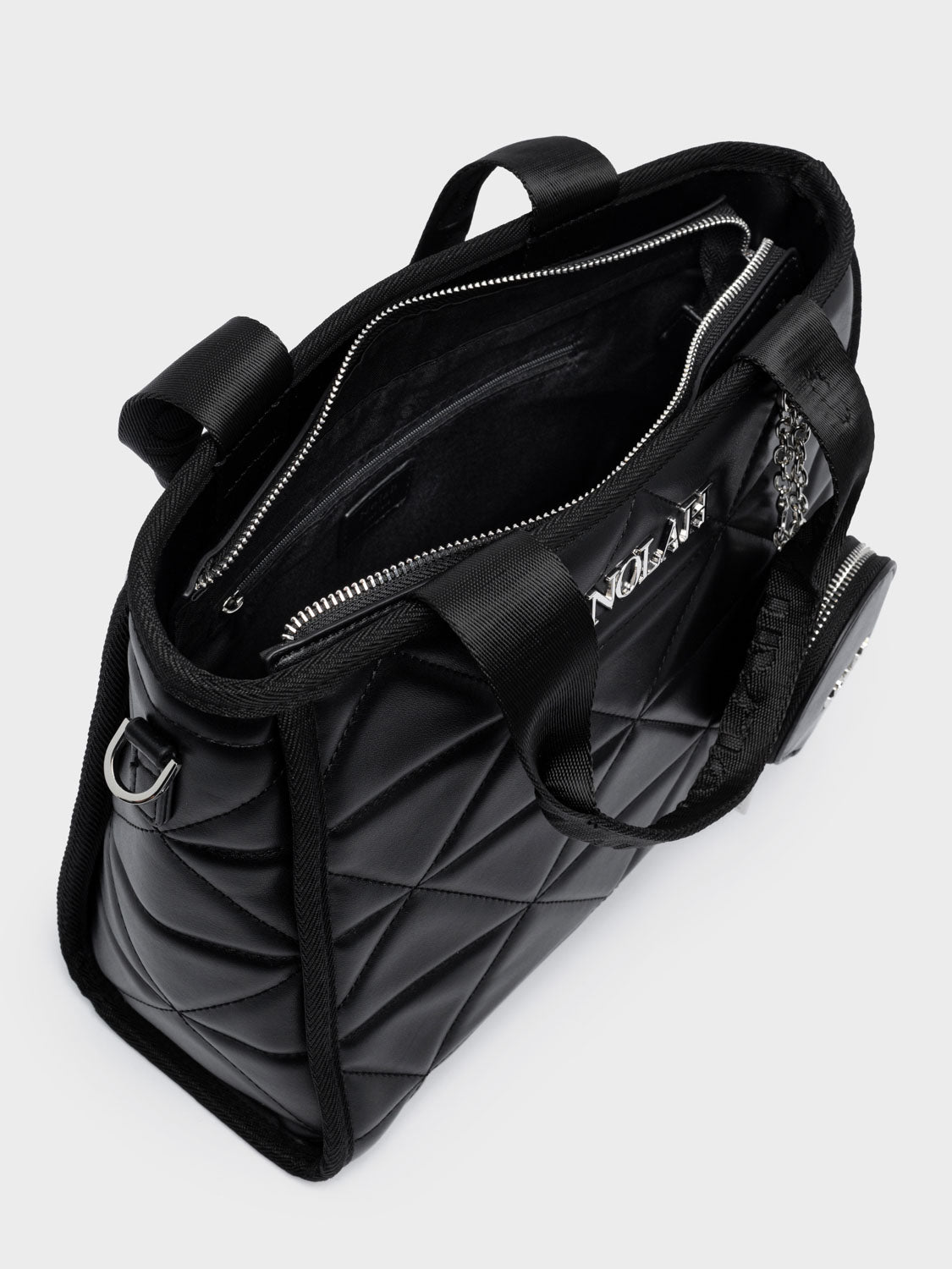 Ryder Medium Black Silver