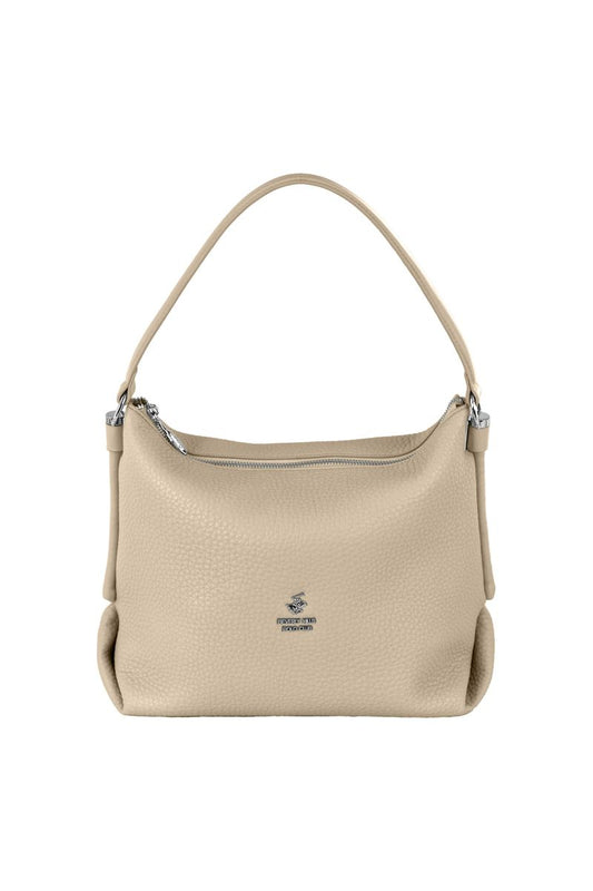 Beverly Hills Polo Club Γυναικεία Τσάντα Ώμου Μπεζ bh 4501